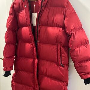 Quince Red Puffer Jacket